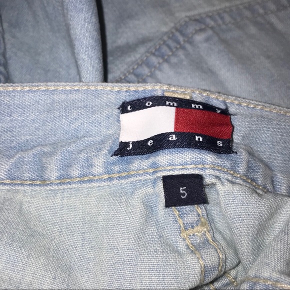 Vintage Tommy Hilfiger Jean shorts sz 5 NWT - Picture 7 of 7